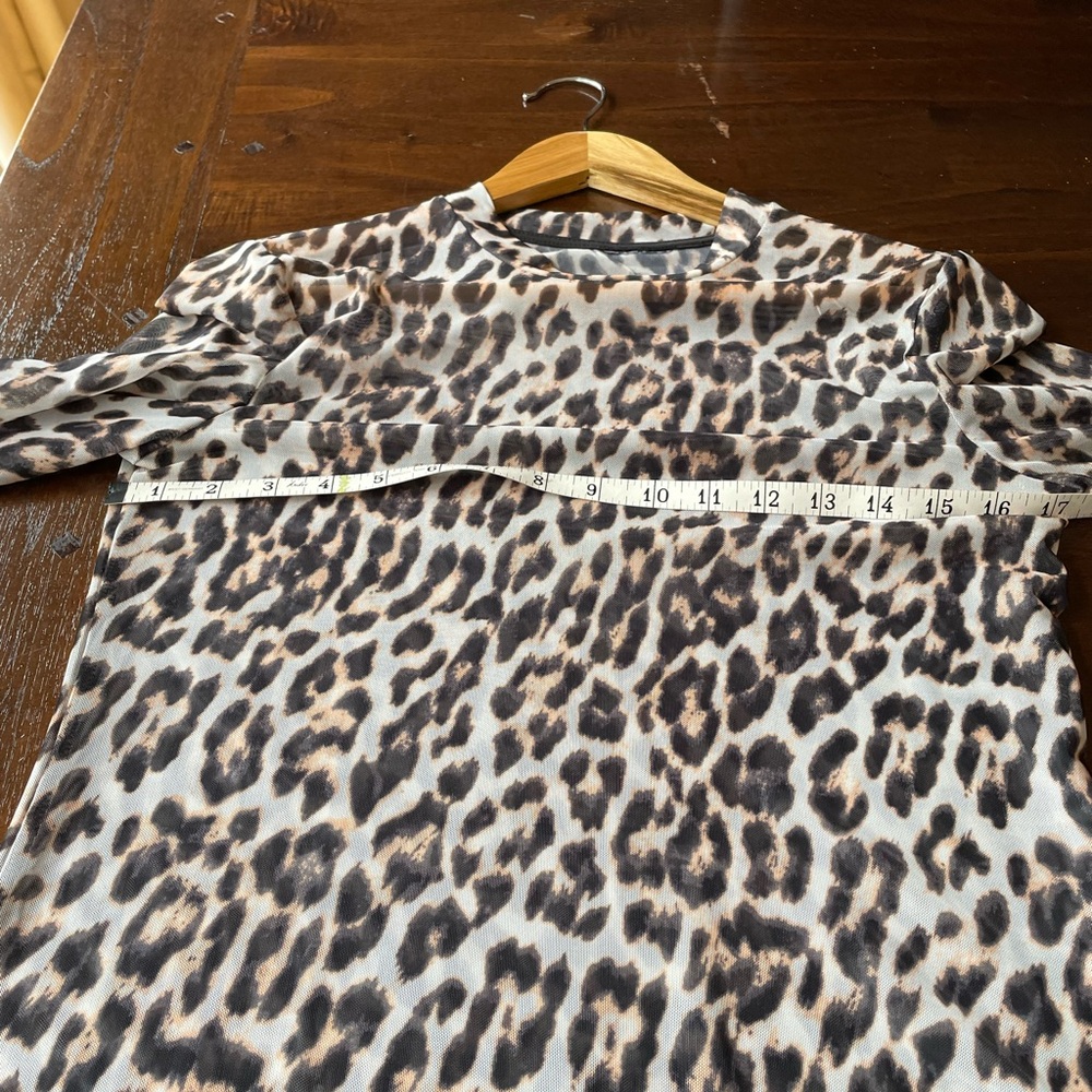 Leopard Print Blouse - Picture 2 of 4